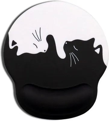 Produktbild von Ergonomische Mauspad mit Handgelenkauflage für Gaming – Weiche Handgelenkauflage – Rutschfest – Ideal für Homeoffice und Gaming – Bequeme Unterstützung