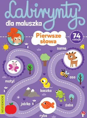 Produktbild von Labirynty dla maluszka. Pierwsze slowa