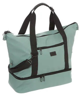 Produktbild von Geräumige Wochenendtasche in Grün mit 32 Litern Volumen für Reisen und Kurztrips