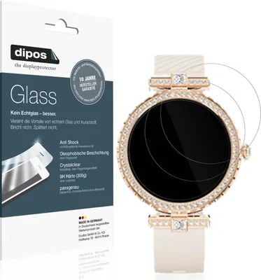 Produktbild von 2x Schutzfolie für FEELNEVER FV8 - Anti-Shock 9H Folie dipos Glass Kunststoffglas