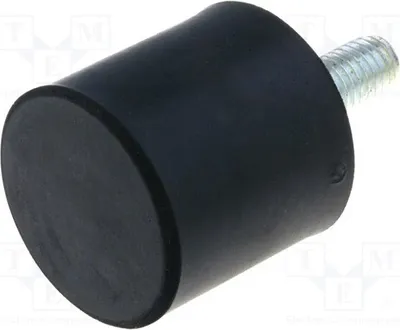 Produktbild von 1x Mit vibrationsgeschütztem Stbein 285N DVA.4-20-30-M6-18-55 Beine Ø: 20mm H: 30mm