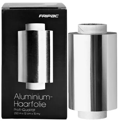 Produktbild von Fripac Alu-Strähnenfolie 250 m x 12 cm x 15 my