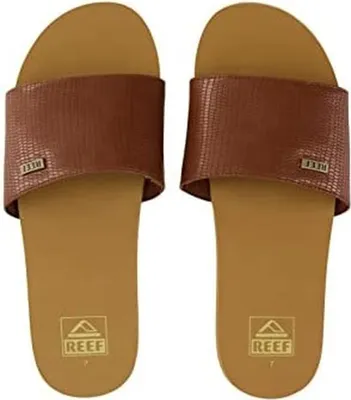 Produktbild von Reef Sandalen BLISS NIGHTS SLIDE Pantoletten mit veganem Lederriemen
