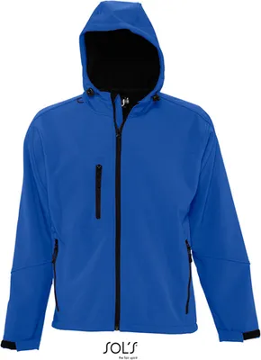 Immagine prodotto di SOLs 46602 | Giacca softshell con cappuccio Replay - Colore: Royal Blue - Taglia: XS