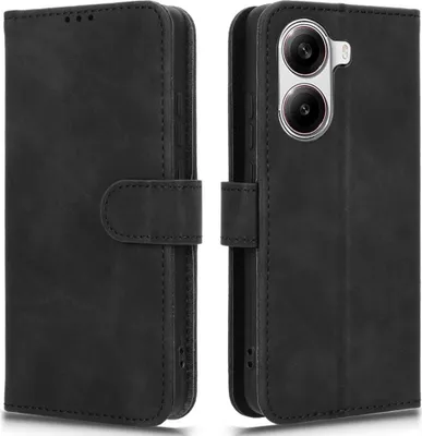 Produktbild von Xiaomi Poco X7 Pro Hülle - Coverup Klapphülle - Schwarz