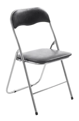 Produktbild von Klappstuhl HLO-CP52  schwarz/silber