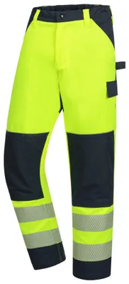 Produktbild von NITRAS Warnschutzhose MOTION TEX VIZ Bundhose Gr. 98 gelb