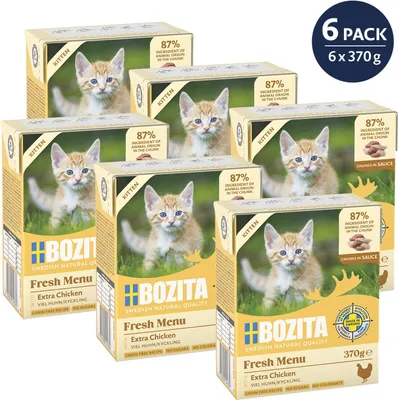 Produktbild von Bozita 4936, Kitten, Huhn, 370 g, Getreidefrei