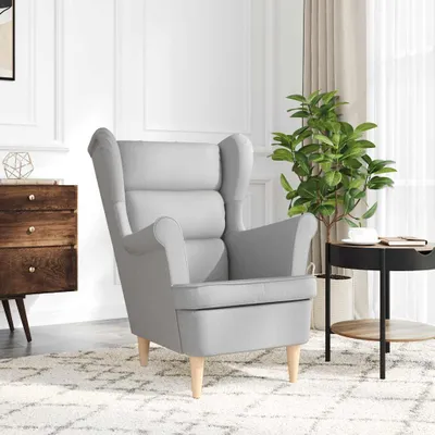 Produktbild von Möbel Fernseh- & Relaxsessel - Grau - CLORIS Sessel Wolkengrau 74x84x100 cm Stoff,22.8 Kg - 935034
