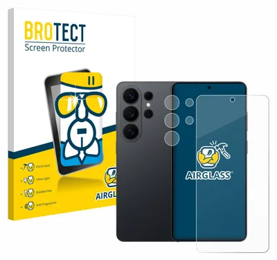 Produktbild von BROTECT Schutzglas für Samsung Galaxy S26 Ultra (Display+Kamera) Schutzfolie Panzer Folie Glas Display Schutz klar