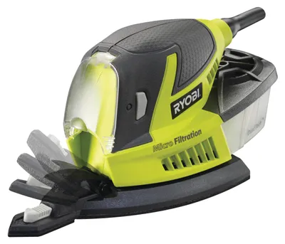 Produktbild von RYOBI Deltaschleifer RPS80-G, 80 W, Delta-Schleifplatte 99 x 149 mm