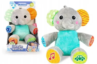 Produktbild von Artyk Interaktiver Plüschelefant mit Lernfunktionen