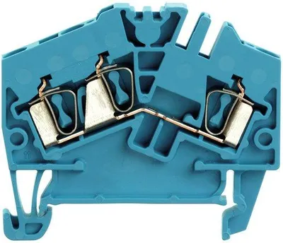Obrázek produktu pro Weidmüller 1706040000, Modrá, 2,5 mm², 50,5 mm, 6,66 g, 100 kusů