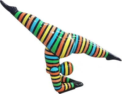 Produktbild von Design Figuren Skulpturen Moderne Abstrakte Skulptur Frau Akrobatin Dekoration