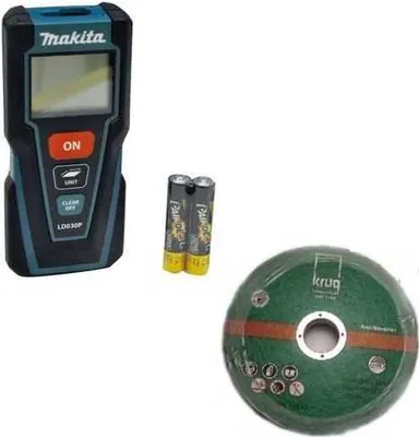 Produktbild von 200 Stück Inox Trennscheiben 115x 1,0 mm + Makita Entfernungsmesser LD030P