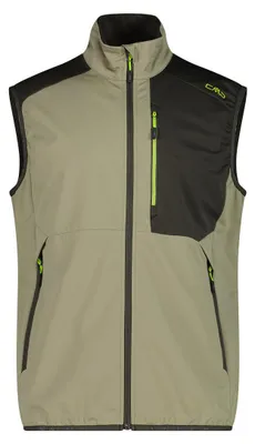 Produktbild von CMP Herren Softshell-Weste Wanderjacke Herren grün 48