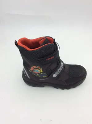 Produktbild von Lurchi Jungen Stiefel Schwarz, robust, wärmeisolierend und wasserabweisend