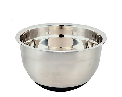 Produktbild von KESPER Rührschüssel 20 cm aus Edelstahl mit Silikonboden / Edelstahlschüssel