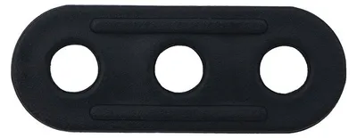 Produktbild von BasicNature Zeltleinenspanner, 38 x 13 x 2, 5mm, 10 Stück , schwarz