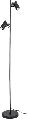Obrázok produktu pre Rabalux Čierna stojacia lampa Maximilian pre žiarovku 2x GU10 73046