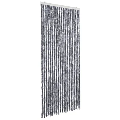 Produktbild von vidaXL Insektenschutz-Vorhang Silbern 90x220 cm Chenille