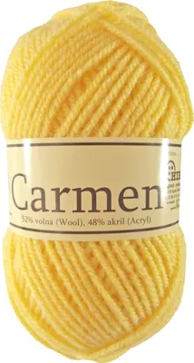 Produktbild von 500g Strickgarn Carmen 52% Schurwolle Wolle Garn Strickwolle Farbauswahl, Farbe:gelb