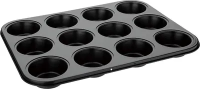 Immagine prodotto di Teglia per muffin antiaderente Vogue, 12 muffin