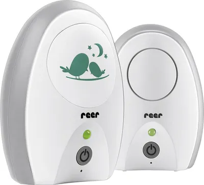 Produktbild von reer 50040, PMR Babyfon, 250 m, 2400 - 2400 MHz, FHSS, Grau, Weiß, Digital