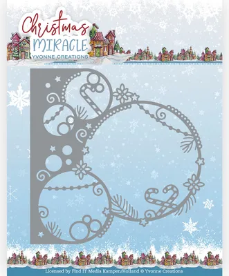 Produktbild von Stanzschablone - Yvonne Creations - Christmas Miracle - Festliche Kugeln