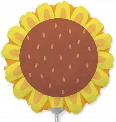 Obrázok produktu pre SONNENBLUME fóliové balóniky kvety lúka jarná narodeninová dekorácia ornament 35cm