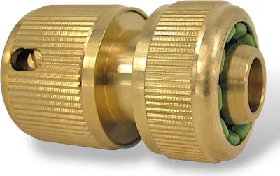 Produktbild von Schlauchkupplung Schlauchanschluss Messing Stecksystem 3/4" Gartenschlauch