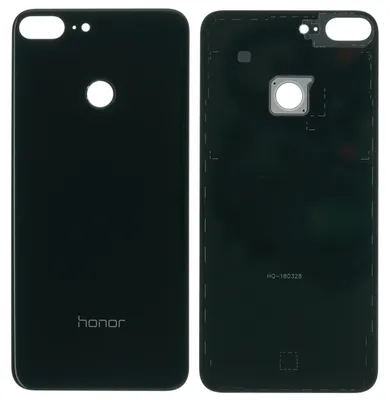 Produktbild von Honor 9 lite Backcover + Kameraglas + Kleber, Schwarz