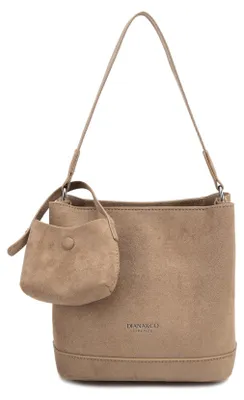 Produktbild von Diana&Co Umhängetasche für Damen, aus veganem Leder, mit abnehmbarem Trageriemen und als Clutch tragbar