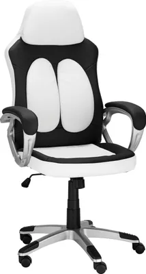 Produktbild von Nemo Gamer Chair PolyurethanSchwarz Weiß