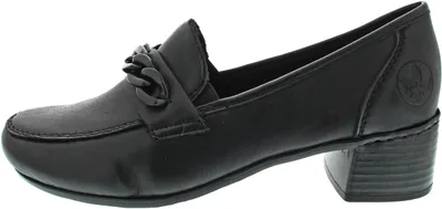 Produktbild von Rieker Damen Pumps College Trotteur Kette 41660, Größe:37 EU, Farbe:Schwarz