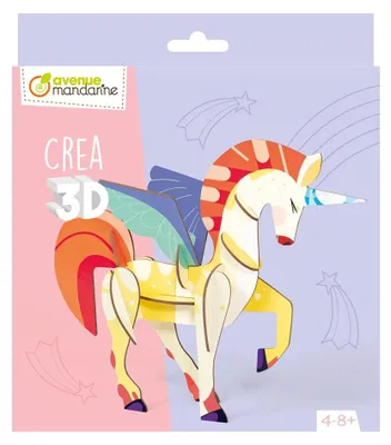 Obrázok produktu pre 3D puzzle Jednorožec