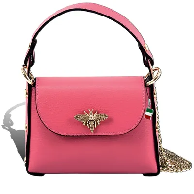 Immagine prodotto di Borsa Florence in pelle rosa corallo D2OTF817E