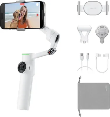 Produktbild von Insta360 Flow 2 Pro Creator Bundle weiß