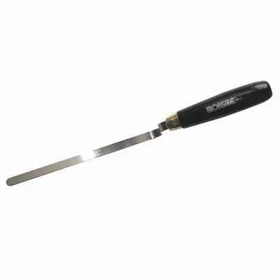 Produktbild von Ironside 113-30008IS Fugenkelle gehärtet 8mm Hambuger-Form, schwarz/grausilber