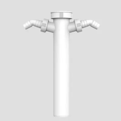Produktbild von SANIT 01478000000 Anschlussrohr G1 1/2x250x40 mit 2x Geräteanschluss 01.478.00..0000