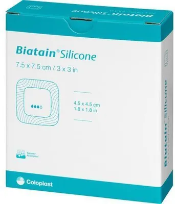 Immagine prodotto di Medicazione in schiuma di silicone Biatain, 10 pezzi VER