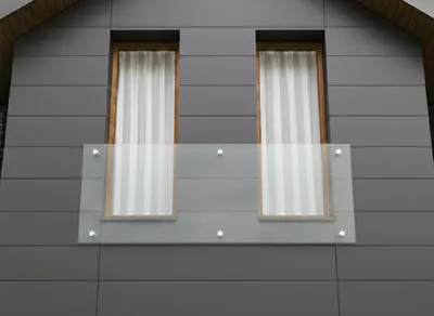 Produktbild von Glaszentrum Hagen 250x90 cm Französische Balkon  13.14mm