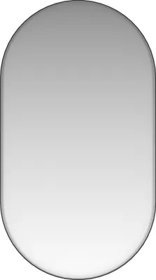 Produktbild von Spiegel Oval B/H/T 55/90/3 cm MIRROR-140