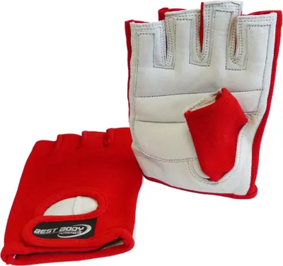 Produktbild von Best Body Nutrition - Handschuhe Power - rot - Paar, 1 x Paar, Größe: XL