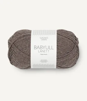 Produktbild von Babyull Lanett col. 2652 medium brown mottled ca. 175 m 50 g