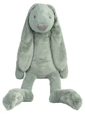 Image de Happy Horse Doudou lapin Richie vert - Jouet géant en peluche 92cm