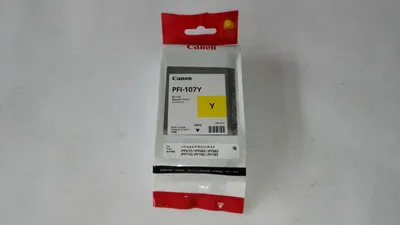Produktbild von Canon PFI-107Y, Gelb, Tinte auf Pigmentbasis, 1 Stück(e)