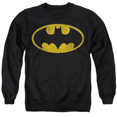 Image de Sweat-shirt Batman, modèle unie pour hommes et femmes, référence TV36142 (taille L), couleur noire