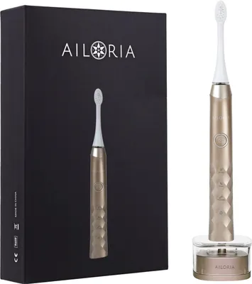 Obrázek produktu pro Ailoria SHINE BRIGHT, Dospělý, Sonický, Denní péče, Masáž, Bělicí, Růžové zlato, 31000 pohybů za minutu, 2 min, 4 x 30 sec