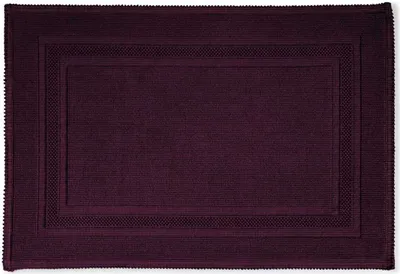Immagine prodotto di Tappetino da bagno Rhomtuft Gala, forma quadrata, 60 x 90 cm, colore: berry